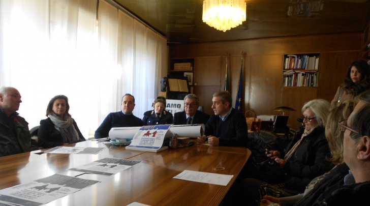 Foto della conferenza stampa di presentazione