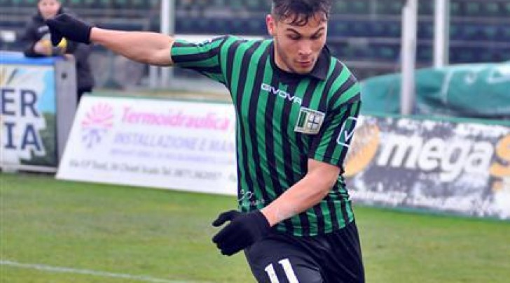 Riccardo Berardino con la maglia del Chieti