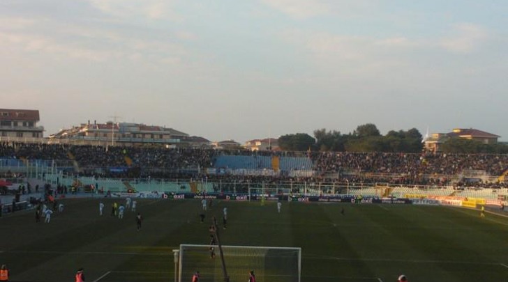 La curva biancazzurra abbandona lo stadio