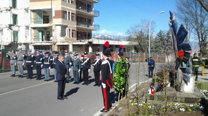 Pietro Grasso casa studente L'Aquila