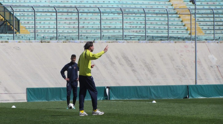 Gautieri dirige l'allenamento odierno