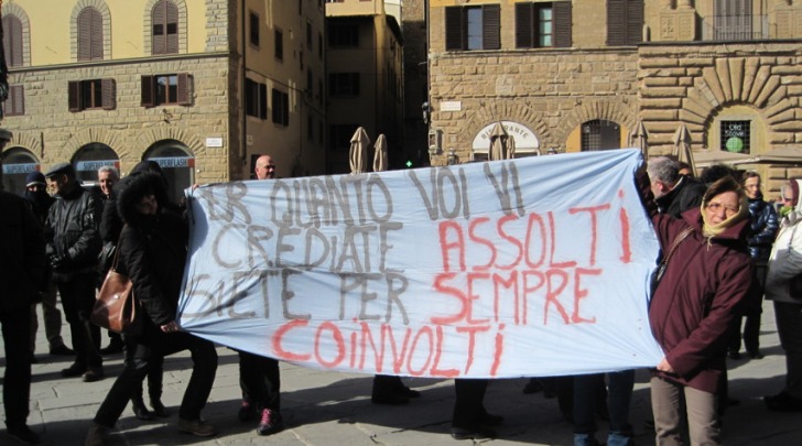 Protesta dipendenti comunali