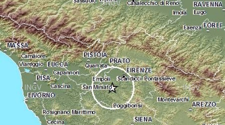 terremoto Firenze
