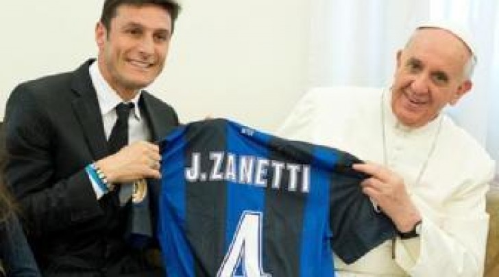 Papa Francesco, Javier Zanetti