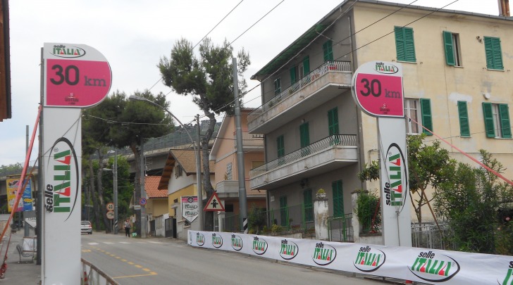 Arrivo Giro d'Italia Chieti