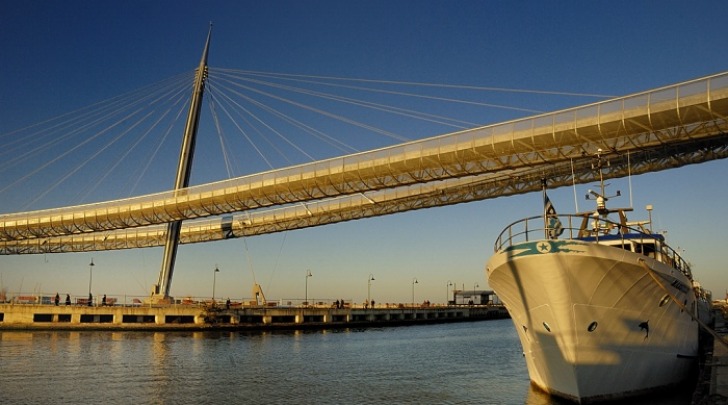 Il "Ponte del Mare" a Pescara