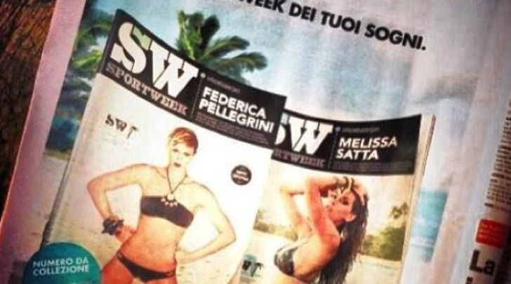 Melissa Satta e Federica Pellegrini