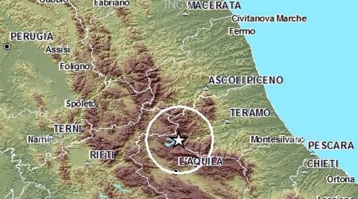 terremoto Monti della LAga