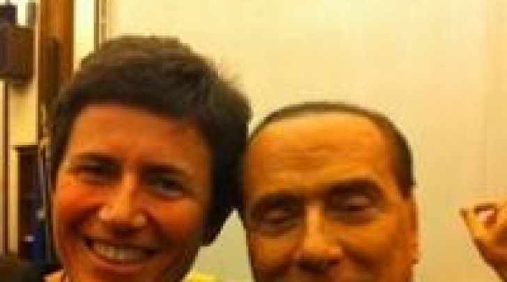 Federica Chiavaroli e Silvio Berlusconi