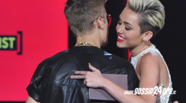 Miley Cyrus e Justin Bieber