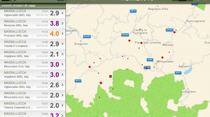 terremoto Massa