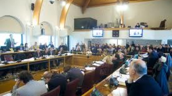 Una seduta del Consiglio Regionale