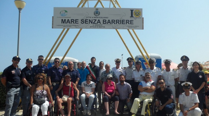 MONTESILVANO, mare senza barriere