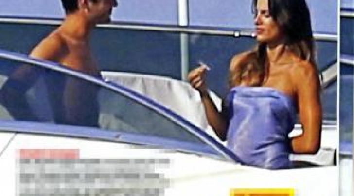 Elisabetta Canalis e Pietro Tavallini