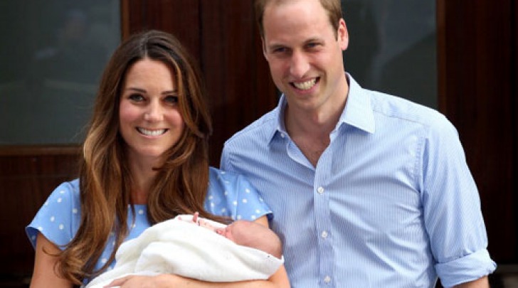 William e Kate con il piccolo George Alexander