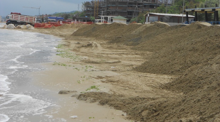 Il tratto di mare tra Pescara e Francavilla