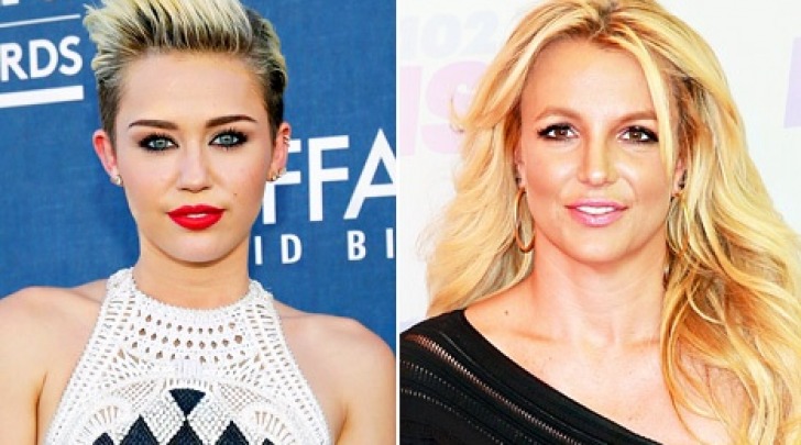 Miley Cyrus e Britney Spears