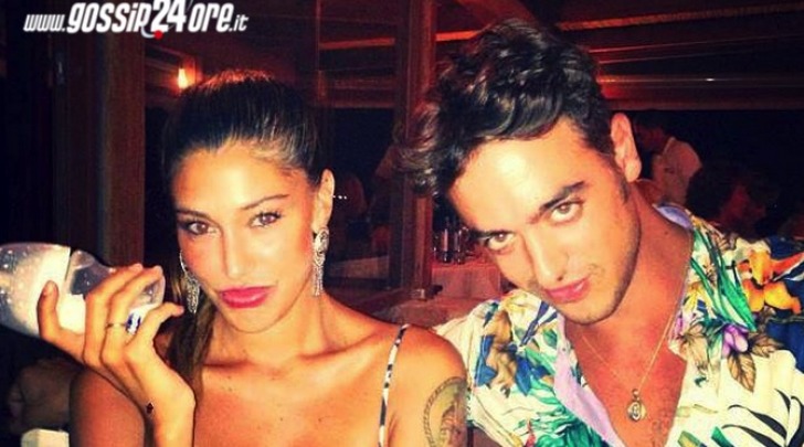 Belen Rodriguez e Fabrizio Fiorani