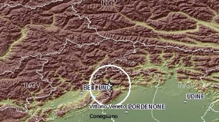 Terremoto Belluno