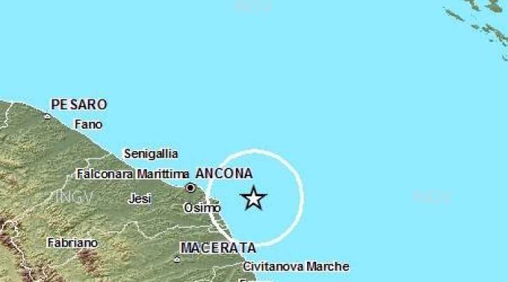 Mappa sismica distretto Ancona