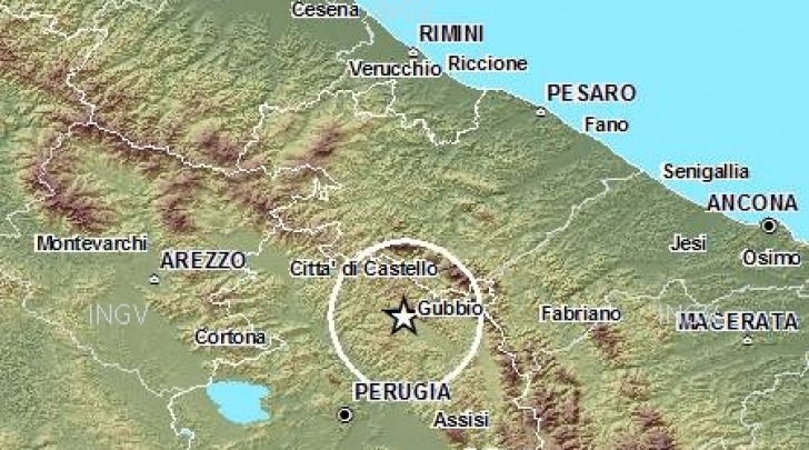 Terremoto Gubbio (Pg)