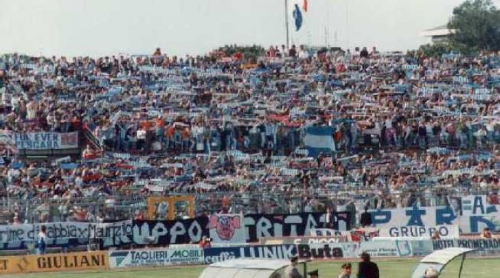 La curva sud del Pescara