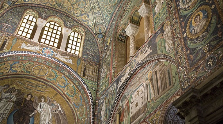 la basilica di San Vitale a Ravenna