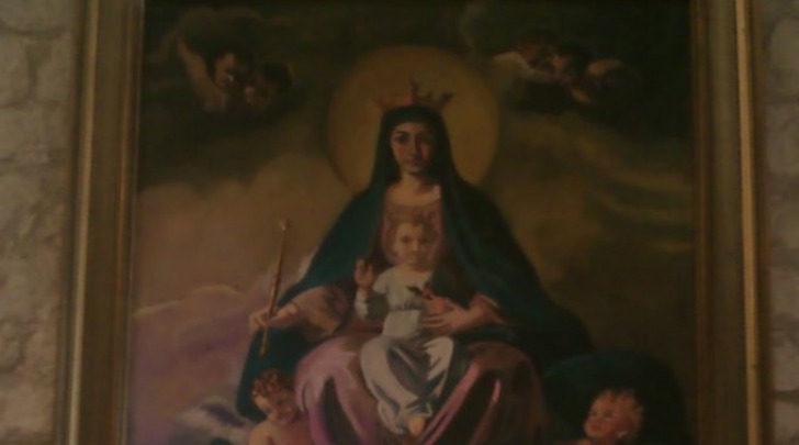 La Madonna con bambino e cardellino