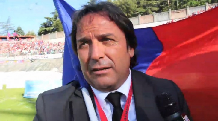 Il presidente rossoblù, Corrado Chiodi