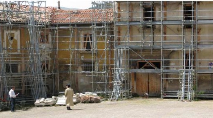 Una delle scene di "Mancanza-Inferno"