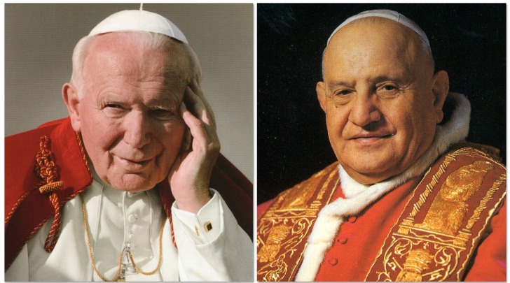 Papa Wojtyla e Roncalli