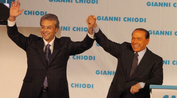 Gianni Chiodi e Silvio Berlusconi