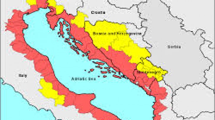 Mappa macroregione adriatica