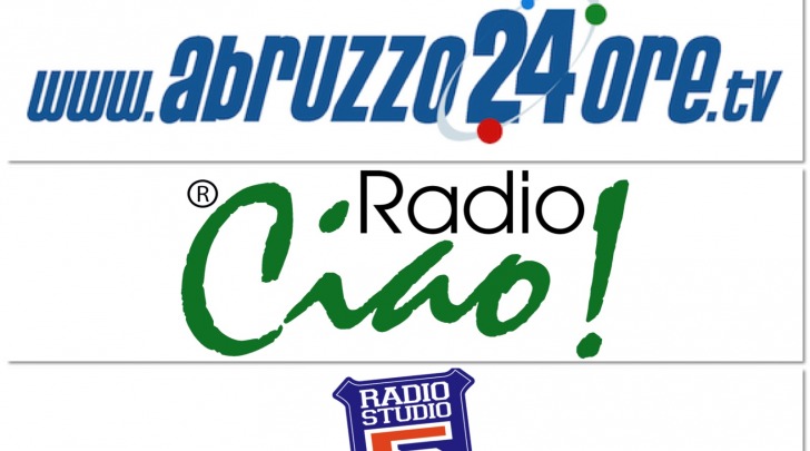 abruzzo24ore.tv, radio ciao e studio 5