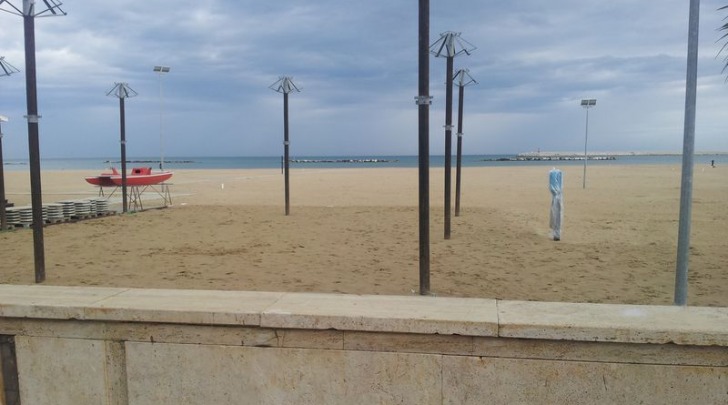 La spiaggia di Pescara