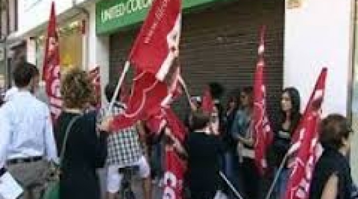 manifestazione lavoratori Benetton