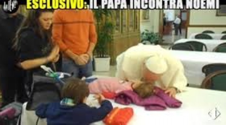 Noemi e Papa Francesco