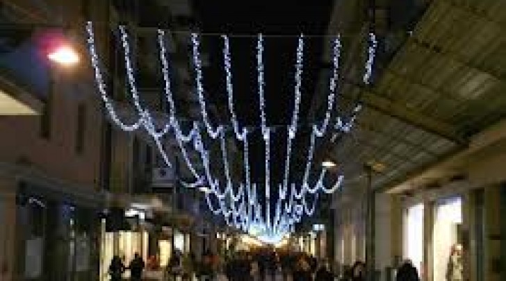 Luminarie natalizie 2012 a Pescara