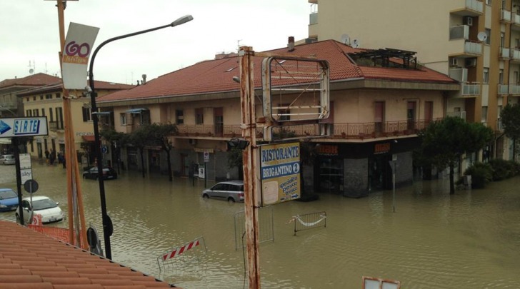 Inondazione Pescara