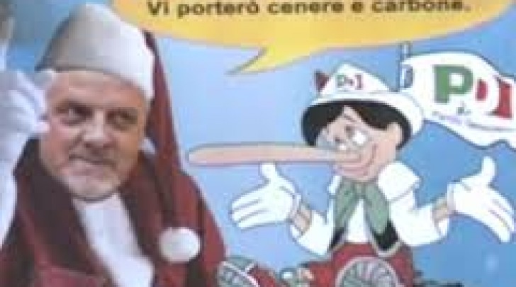 "Babbo Natale " Brucchi ammonisce il "Pinocchio" PD