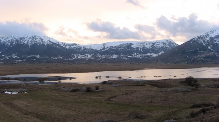 Le Prata di Terranera, una zona che verrebbe esclusa dal Parco Sirente Velino