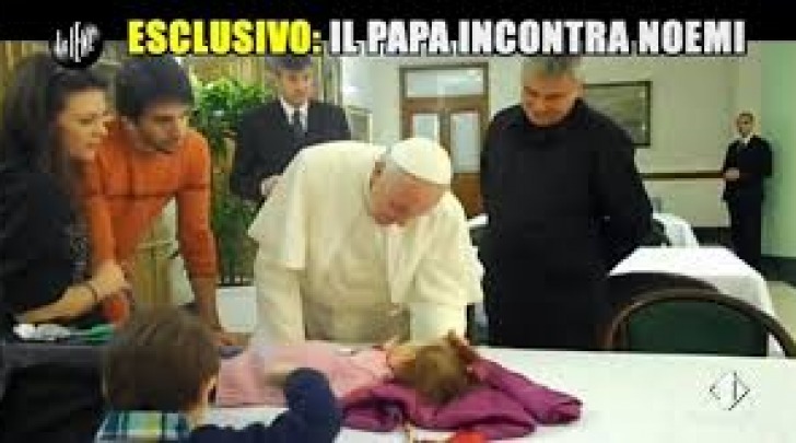 Noemi e Papa Francesco