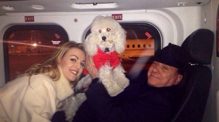 Berlusconi, Pascale e Dudù