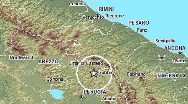 terremoto Gubbio