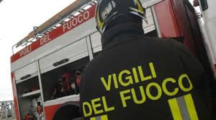 Appartamento in fiamme a Teramo