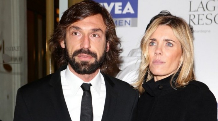 Andrea Pirlo e Deborah Roversi