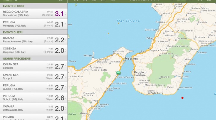 Terremoto Reggio Calabria