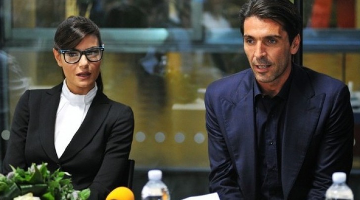 Ilaria D'Amico e Gianluigi Buffon