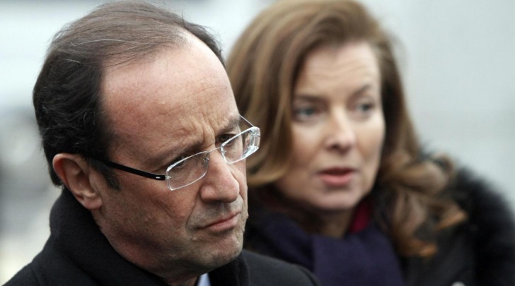 Francois Hollande e Valérie Trierweiler