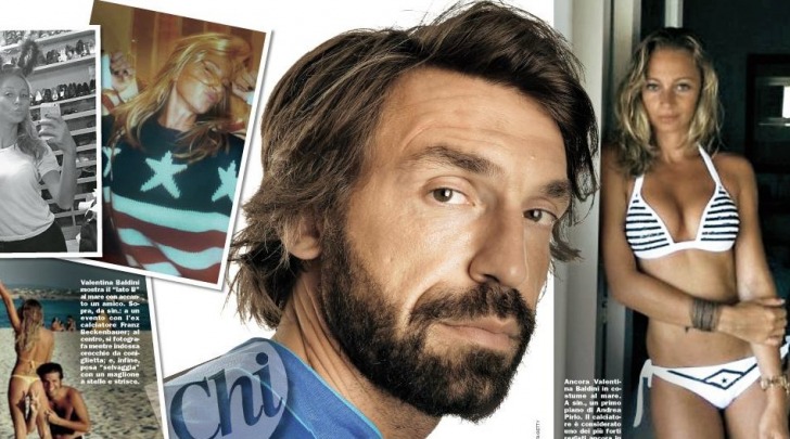 Andrea Pirlo e Valentina Baldini